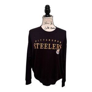 Pittsburgh Steelers Black Women's Top